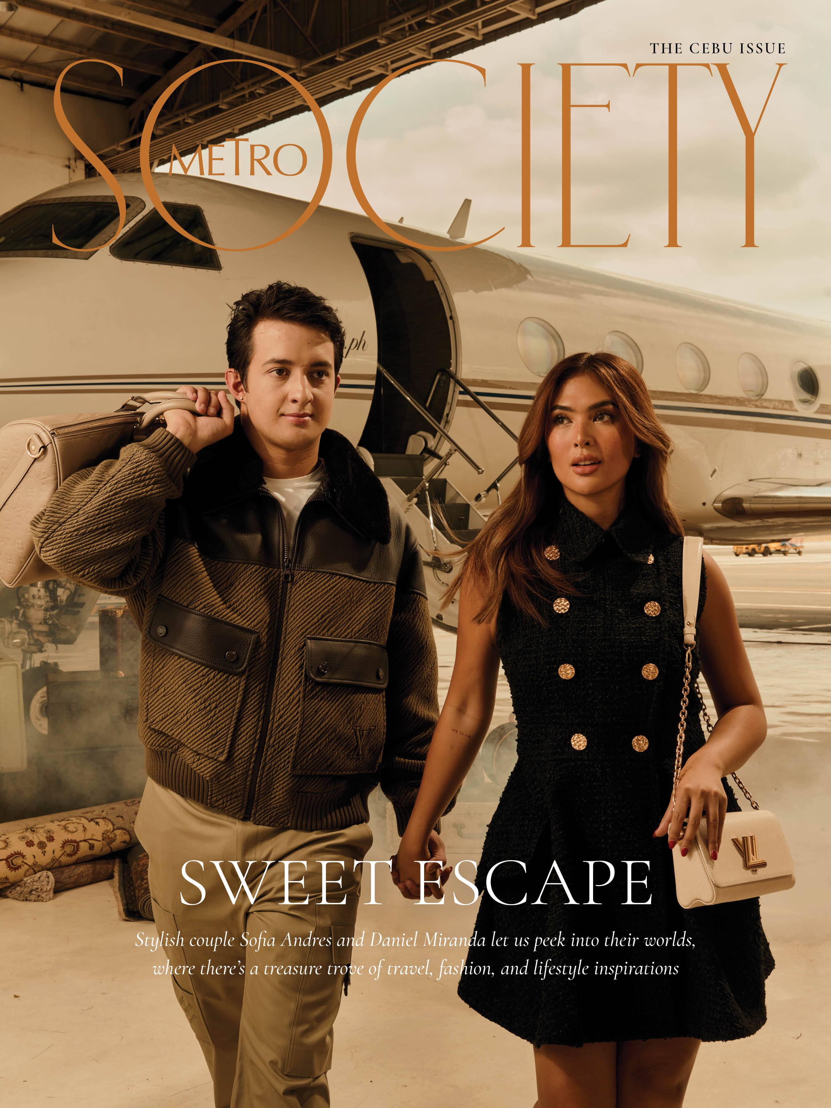 Sofia Andres and Daniel Miranda on Metro Society